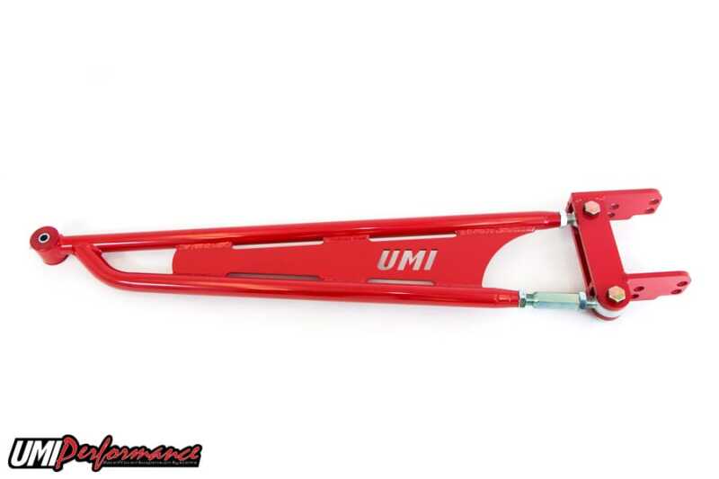 UMI Performance 2199CM-R Tunnel Mounted Torque Arm Chromoly Red