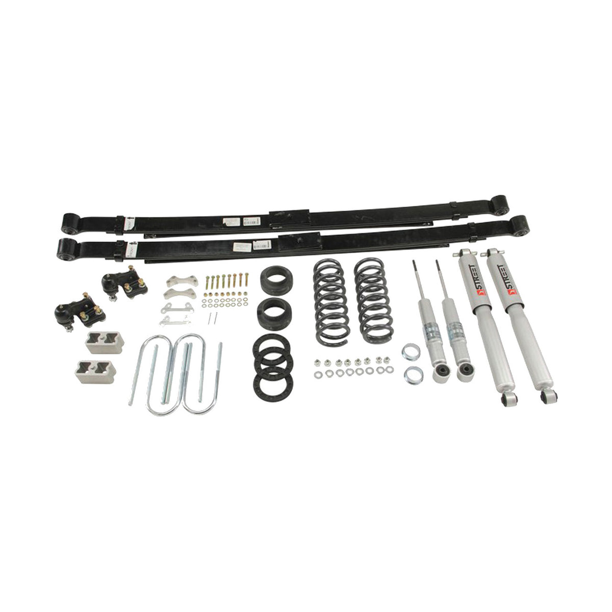 Belltech Lowering Kit with SP Shocks 3-4in F/5in R for 2004-2012 GM Colorado/Canyon