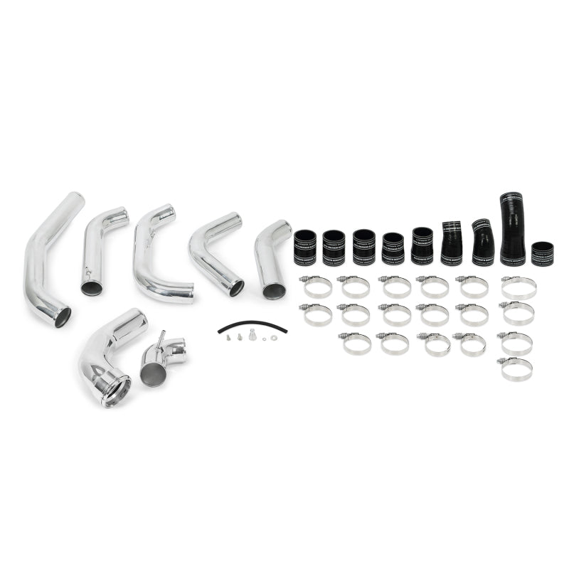 Mishimoto 15-16 Ford F-150 EcoBoost 3.5L Black Performance Intercooler Kit w/ Polished Pipes - #MMINT-F35T-15KPBK