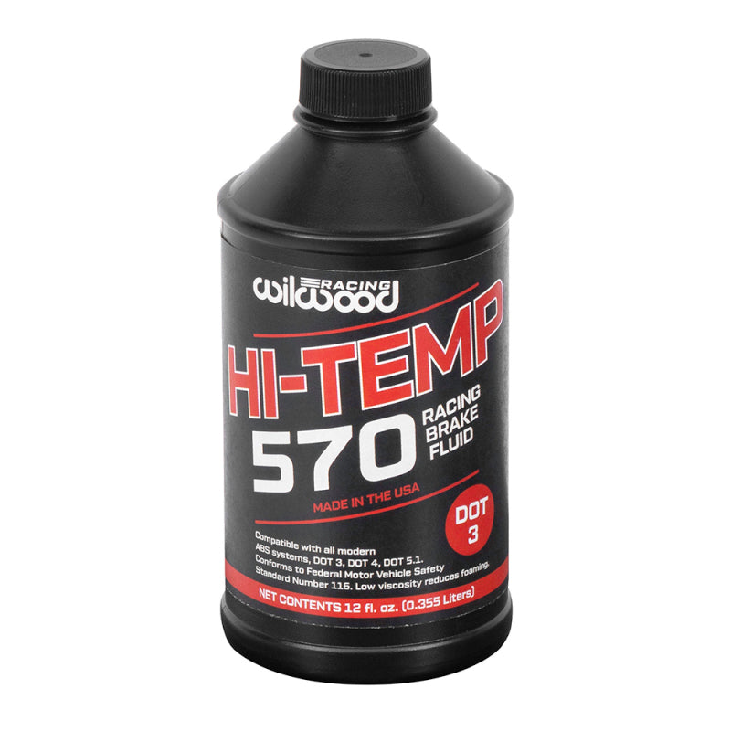 Wilwood 570 Brake Fluid - 12 oz Bottle (ea) - #290-0632