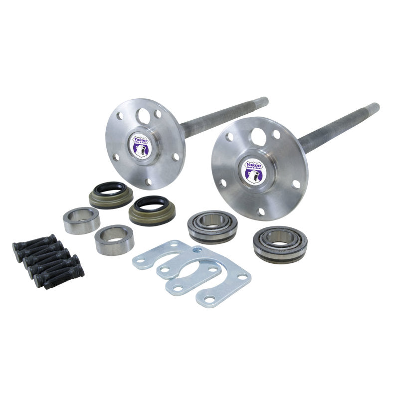 Yukon Gear & Axle YA FBRONCO-3-31 1541H Alloy Rear Axle Kit For Ford 9in Bronco From 76-77 w/ 31 Splines