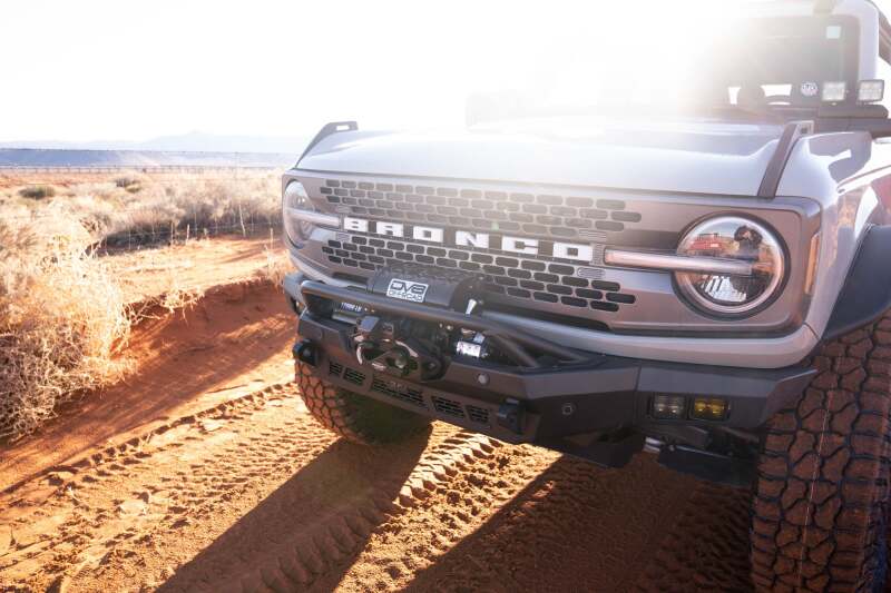 DV8 Offroad 21-23 Ford Bronco Spec Series Front Bumper - #FBBR-05