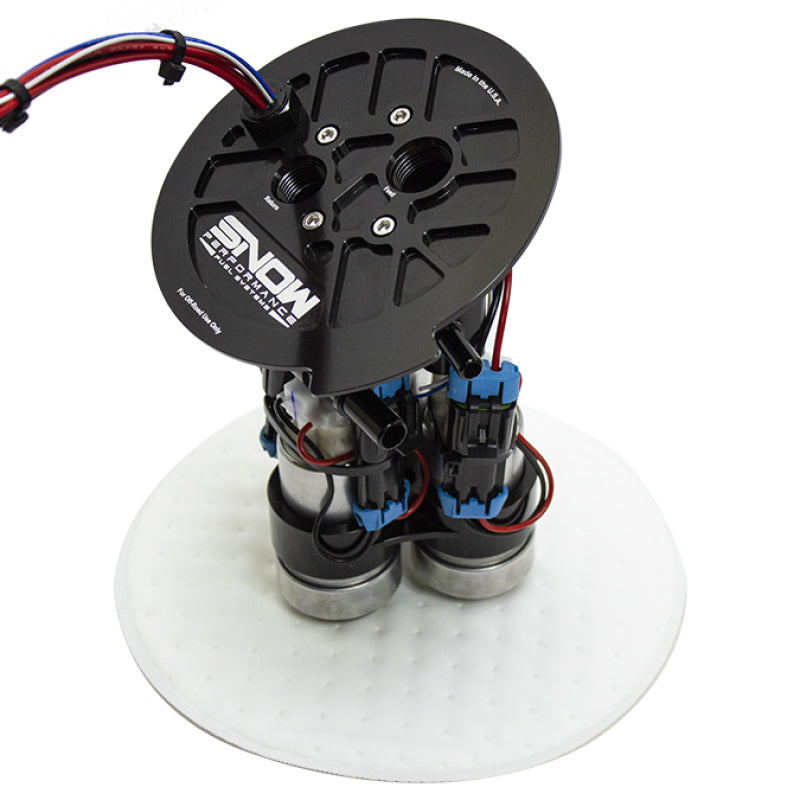 Snow Performance SNF-52300R for 2020+ Ford Mustang GT500 Max Flow Fuel Hat - Triple Pump