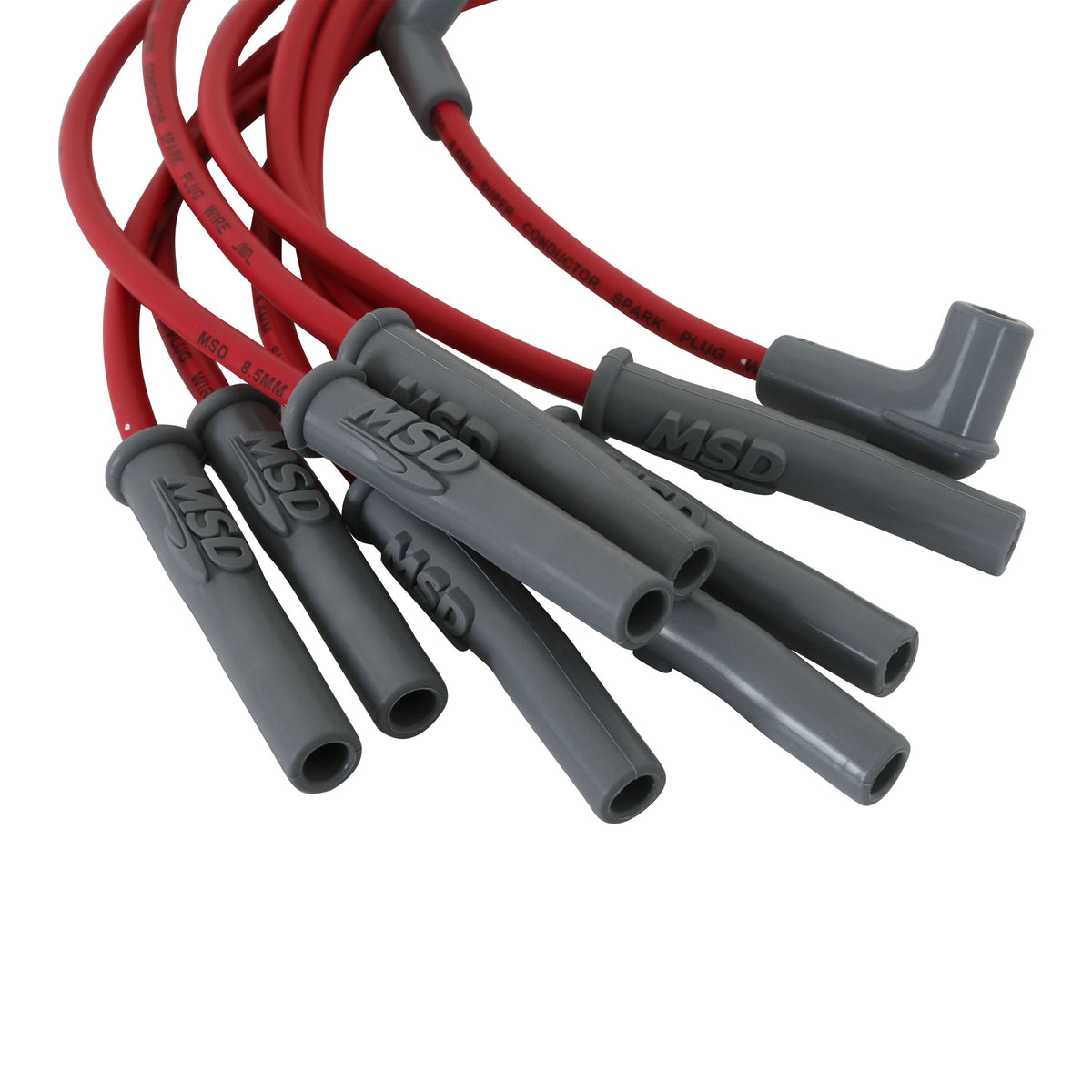 MSD 32209 Super Conductor Spark Plug Wire Set, for Mustang 5.0L '94-On