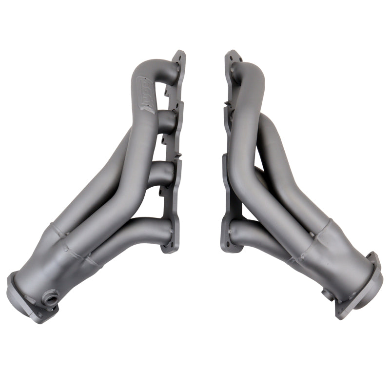 BBK Performance 4019 Shorty Headers 1-7/8 Titanium Ceramic for 2011-2023 Chrysler 300, Dodge Charger / Challenger (6.4L Hemi / 6.2L Supercharged Hemi)