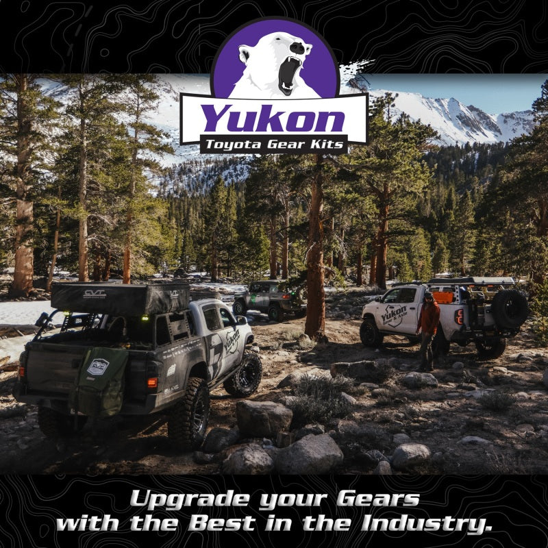 Yukon Gear & Axle YGKT006-488-4 Ring & Pinion Gear Kit Front & Rear for Toyota 8/8IFS Diff (with Factory Locker) 4.88 Ratio