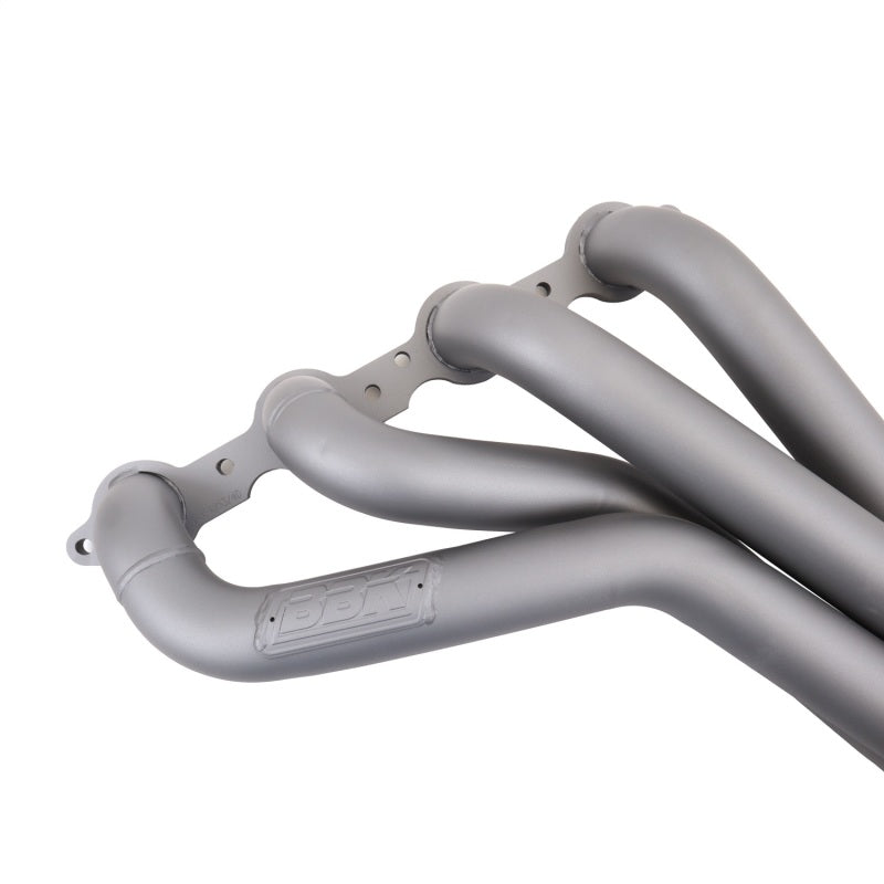 BBK Performance 4054 Long Tube Headers with High Flow Catalytic Converters 1-7/8 Titanium Ceramic for 2010-2015 Chevrolet Camaro SS / ZL1 (6.2L)