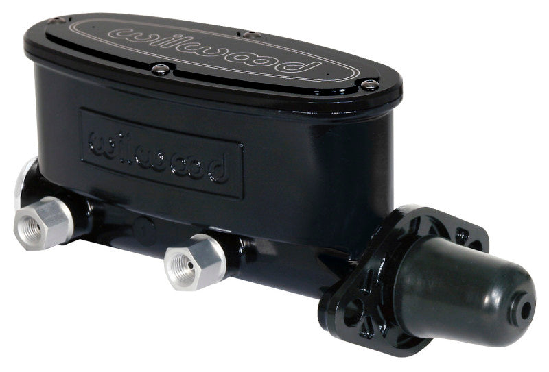 Wilwood High Volume Tandem Master Cylinder - 1in Bore Black - #260-8555-BK