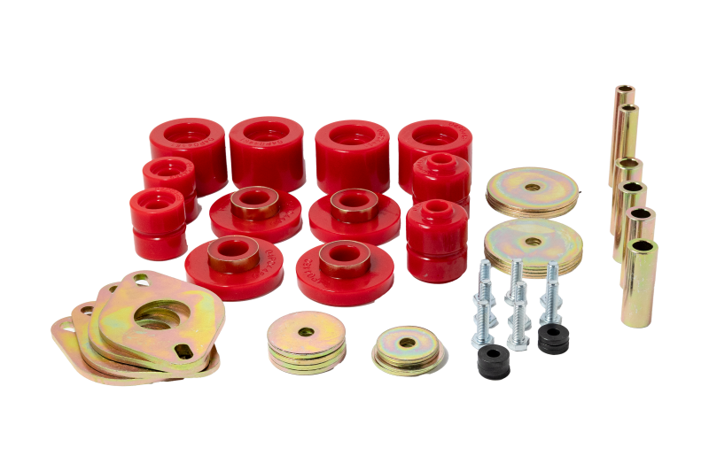 Energy Suspension for 07-13 Toyota Tundra Body Mount Set - Red 8.4118R