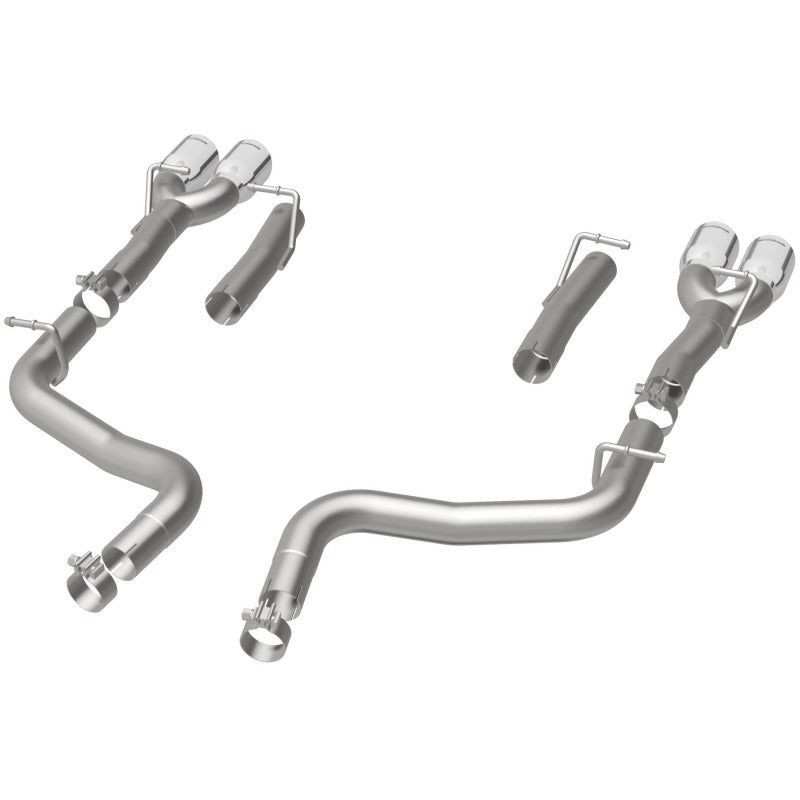MagnaFlow 19218 Axle-Back, SS, 2.5in, Quad Split Rear 3.5in Tip 2015 Dodge Challenger 3.6L V6 - #19218