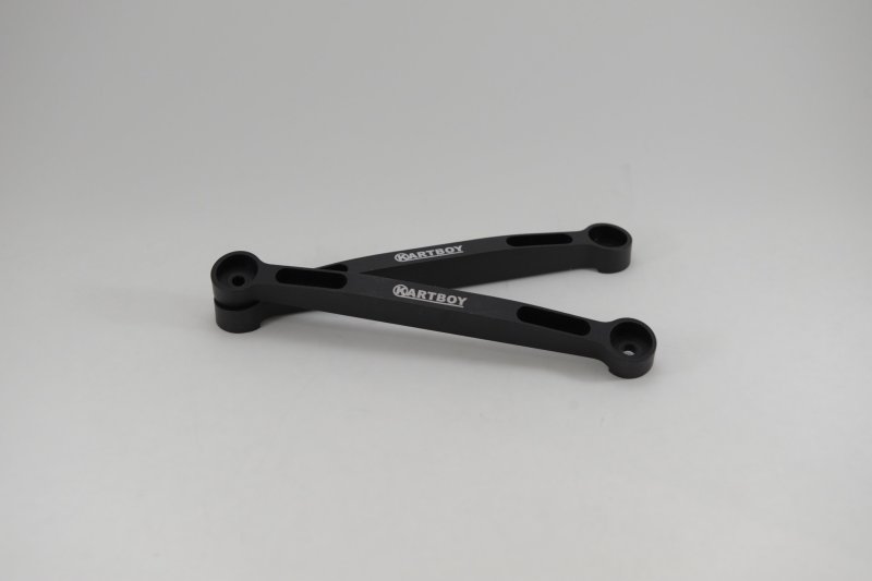 Kartboy Subaru Battery Tiedown - Black Anodized KB-100-BT