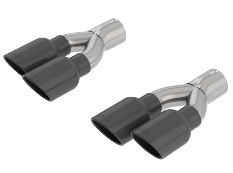 Borla 60672BC 18+ Jeep Grand Cherokee TrackHawk 6.2L V8 Black Chrome 3in Tip Kit (For PN 140755 and 140756) - #60672BC