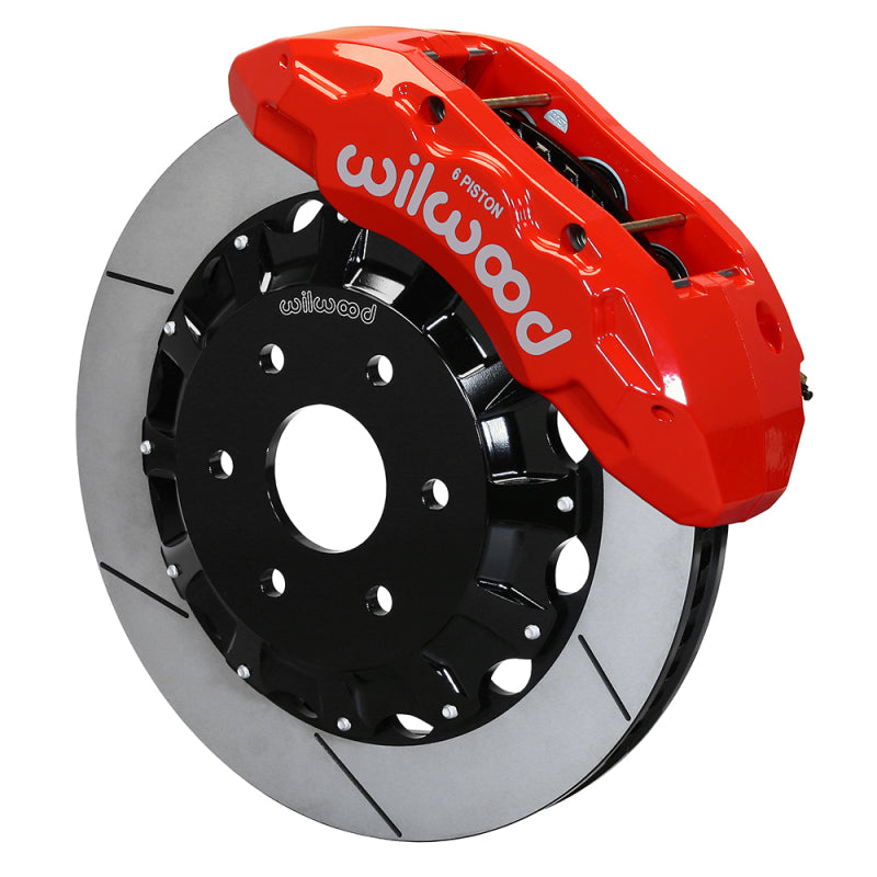 Wilwood 21-25 RAM 1500 TRX/RHO TX6R Red Front Big Brake Kit - 16.00x1.36 - #140-17389-R