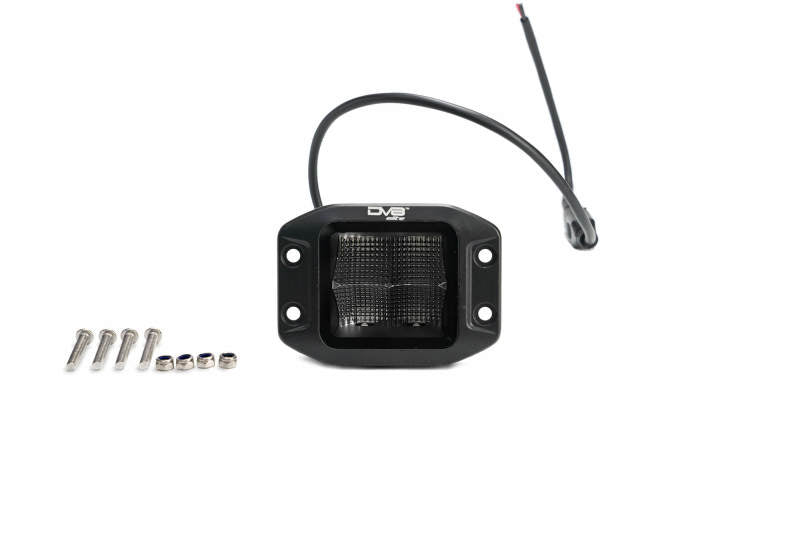 DV8 Offroad Elite Series 3in Cube LED Light 40W Spot 3W LED - #BE3FMW40W