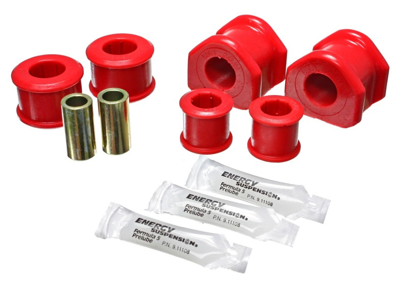 Energy Suspension for 11-13 Ford Mustang Red 24mm Rear Sway Bar Bushings 4.5195R