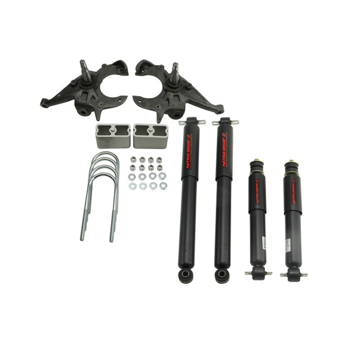 Belltech Lowering Kit With ND2 Shocks for 1983-2003 Chevrolet S10/GMC Sonoma/S15