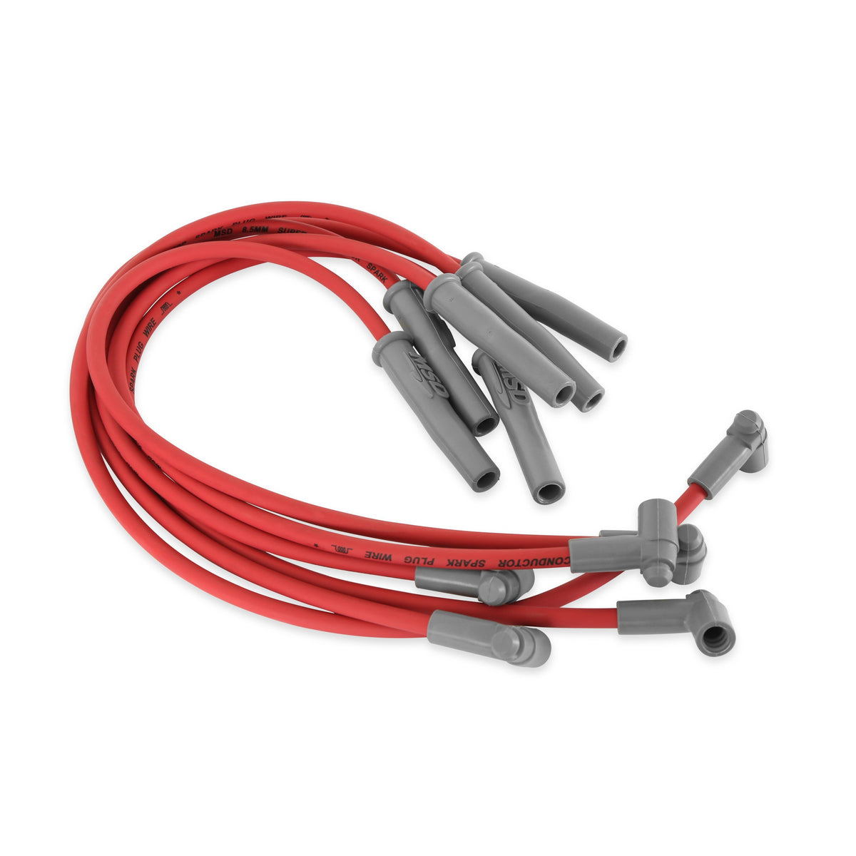MSD 31869 Super Conductor Spark Plug Wire Set, for Buick Grand Natl, 3.8L V6 Distless