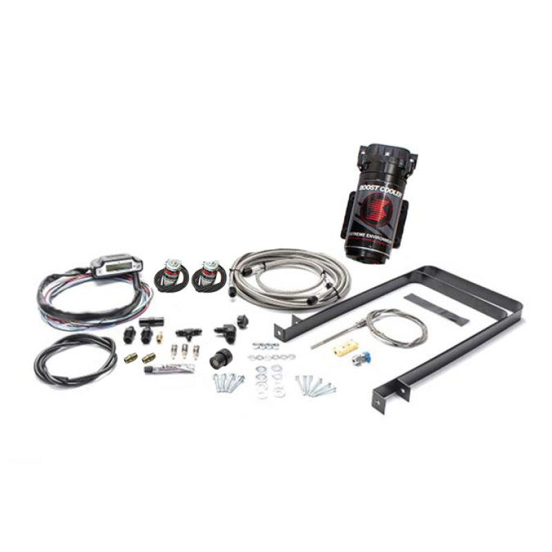 Snow Performance SNO-510-BRD-T for 07-17 Dodge 6.7L Stage 3 Boost Cooler Water Inj. Kit (SS Braided Line/4AN) w/o Tank
