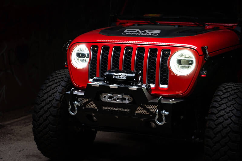 DV8 Offroad 2018+ Jeep Wrangler JL/Gladiator LED Projector Headlights - #HLCJL-01