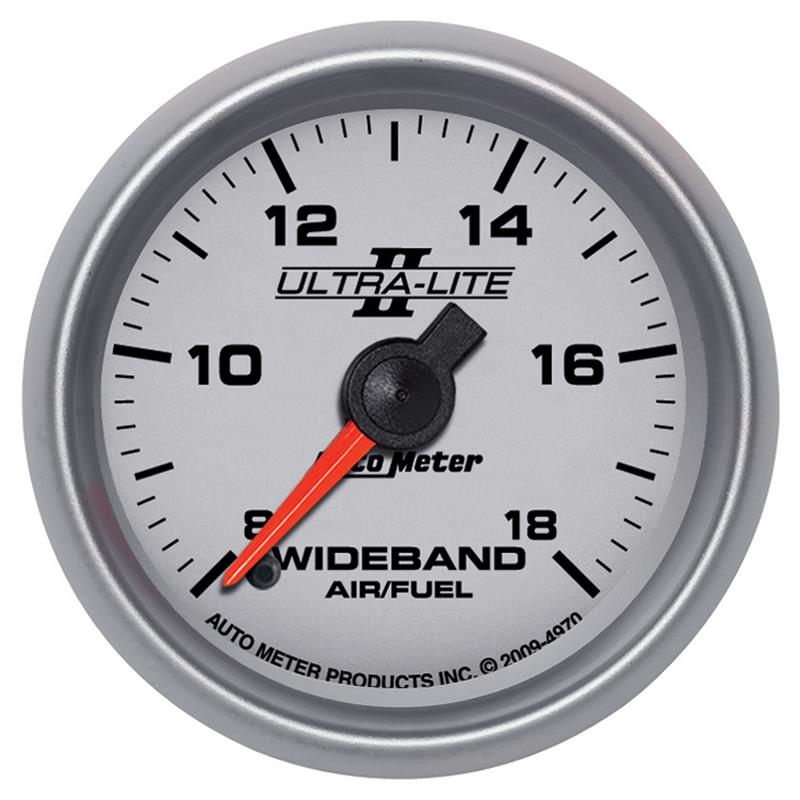 AutoMeter 4970 Ultra-Lite II 2-1/16in 8:1-18:1 AFR Analog Wideband Air/Fuel Gauge