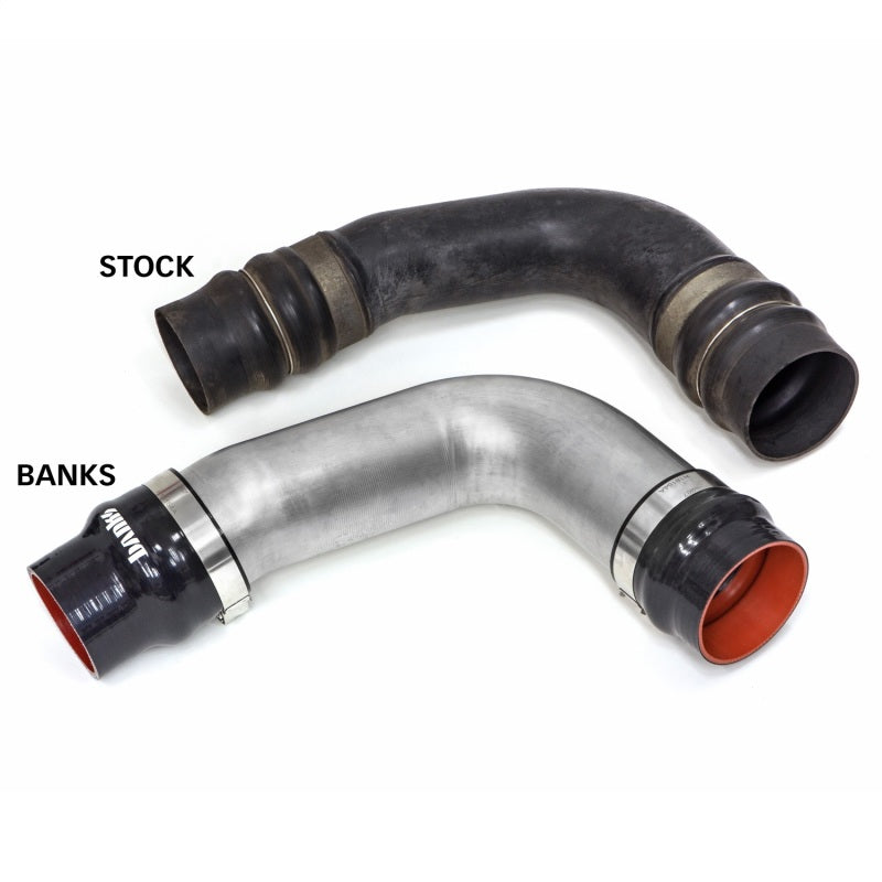 Banks Power Boost Tube System, Natural, 2010-12 Ram 6.7L OEM Replacement cold side boost tube