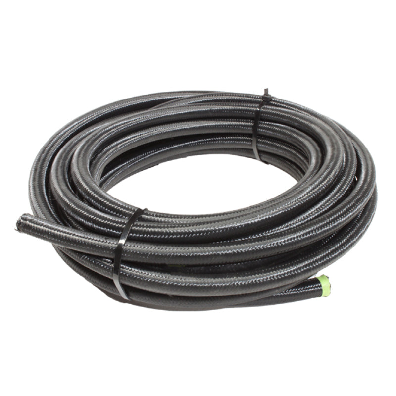 Snow Performance SNF-61230B 12 Black Nylon Braided Stainless PTFE Hose - 30ft