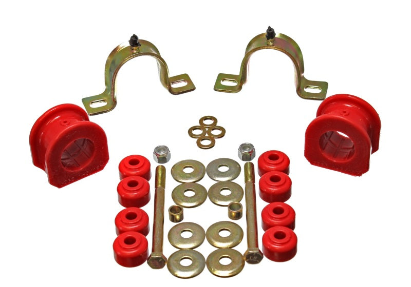 Energy Suspension for GM 4Wd Front Sway Bar - 28Mm Red Bar Bushing Set 3.5206R