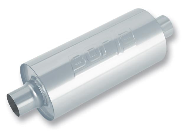Borla 400024 Universal Performance 2.5in Inlet/Outlet Stainless Racing Muffler - #400024