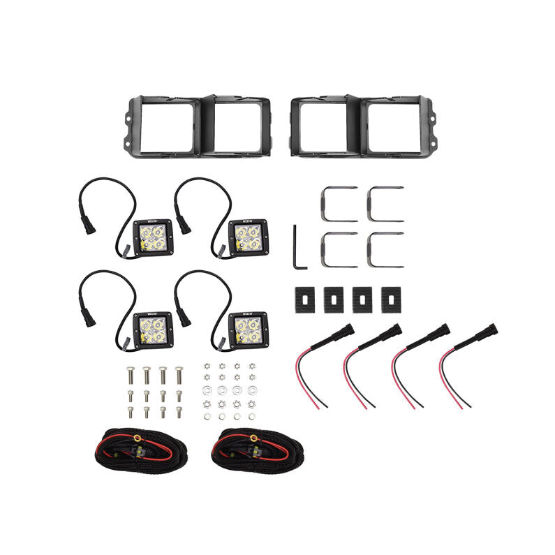 Westin 58-41005 Pro-Mod Front Bumper for 2016-2019 Chevrolet/GMC Silverado/Sierra 1500