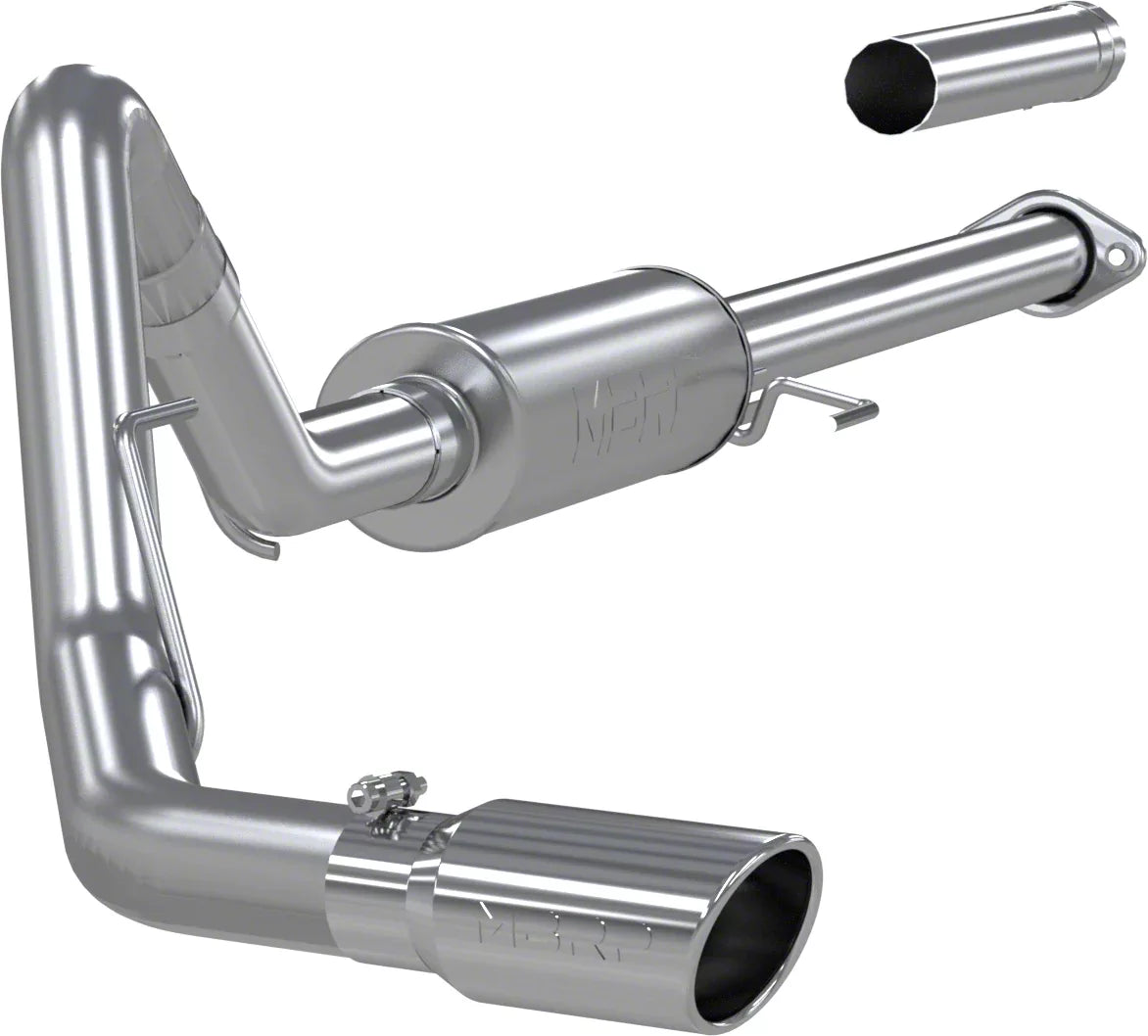 MBRP S5253AL Cat-Back Exhaust System - 2015-2020 Ford F-150 2.7L/3.5L EcoBoost | Aluminized