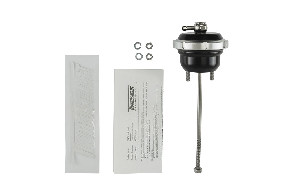 Turbosmart IWG75 Universal 150mm Rod 7 PSI Black Internal Wastegate Actuator