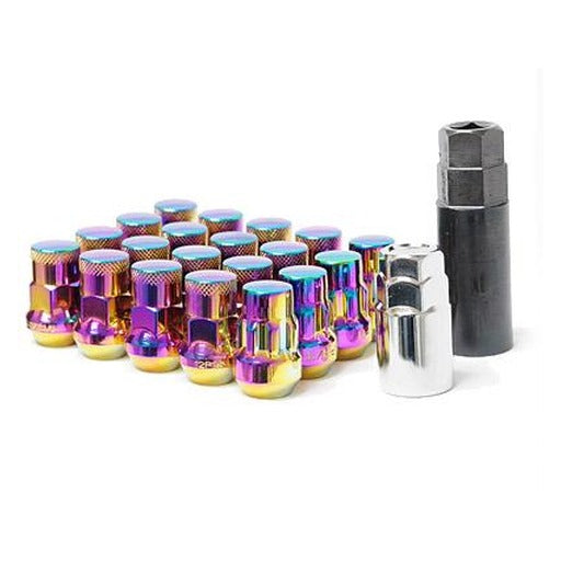 Wheel Mate 32926RP Muteki SR35 Closed End Lug Nuts with Locks Red M12x1.50 35mm
