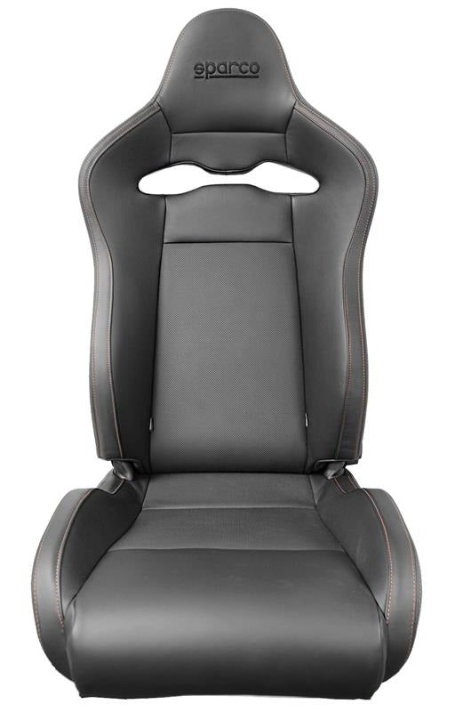 Sparco Seat SPX Special Edition Black/Grey with Matte Carbon Shell - Left
