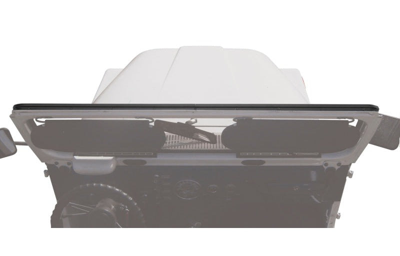 Bestop 1976-1986 for Jeep CJ7 Windshield Channel (2-Piece Drill-In Design)
