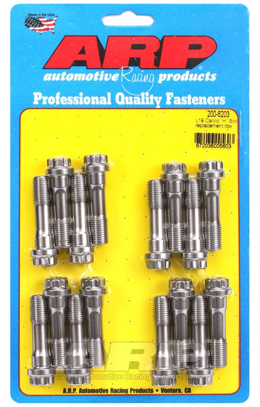 ARP 200-6203 for Carillo H Bolt L19 Replacement Rod Bolt Kit