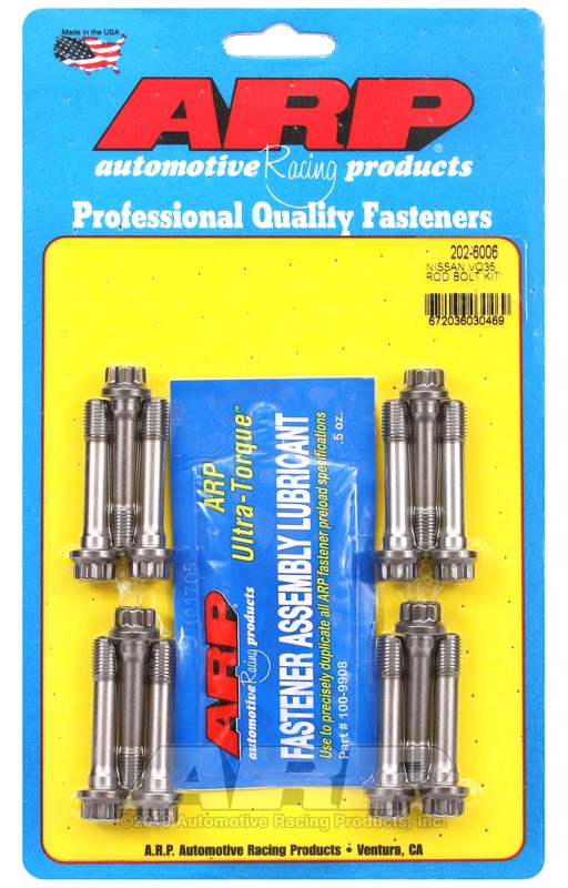 ARP 202-6006 for Nissan VQ35 Rod Bolt Kit