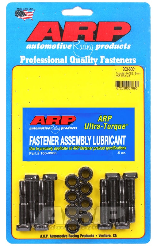 ARP 203-6001 for Toyota 4AGE M9 Rod Bolt Kit