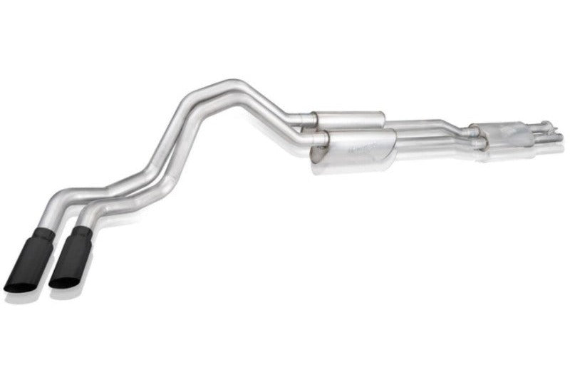 Stainless Works for 2020-2027 Ford F-250/F-350 7.3L 304SS Legend Catback with 4in Matte Black Tips