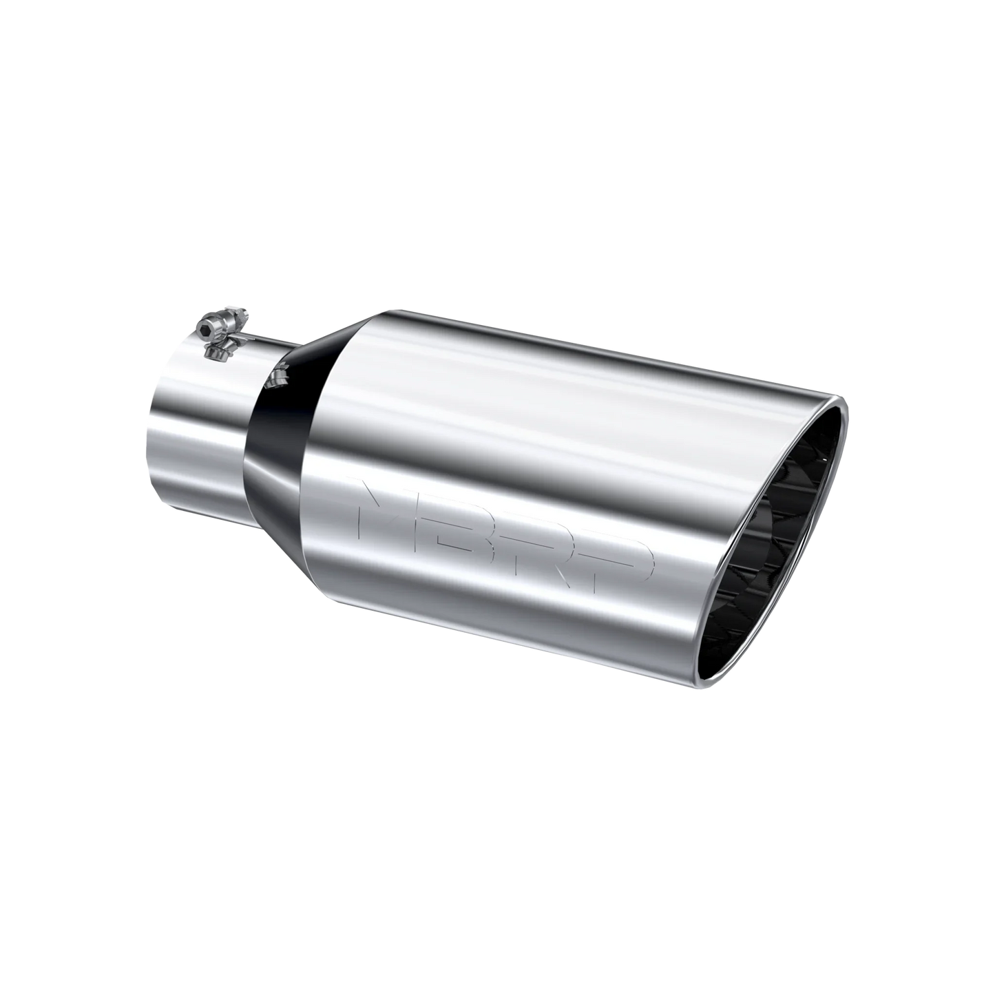 MBRP T5129 Exhaust Tip - 8" OD; Rolled End; 5" ID; 18" length | T304 Stainless