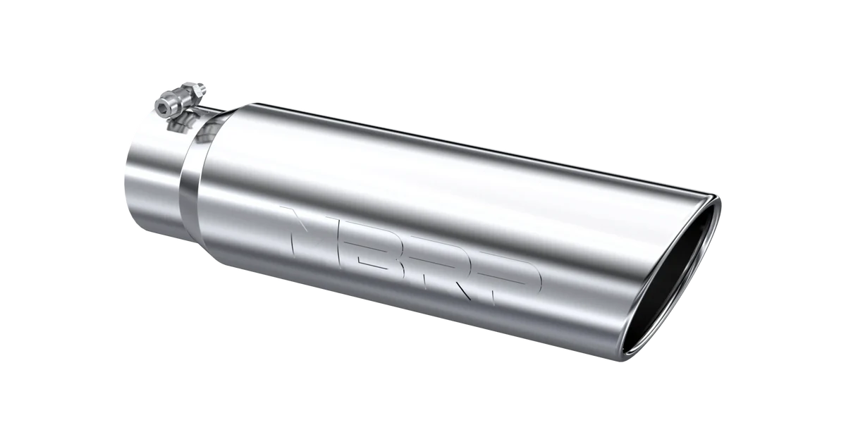 MBRP T5124 5in O.D. Angled Rolled End Exhaust Tip (T304)
