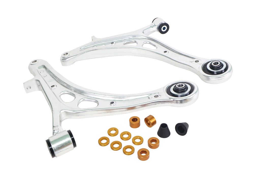 Whiteline KTA407 Front Lower Control Arms with Caster Correction for 2015-2021 Subaru WRX, 2015-2021 Subaru WRX STI