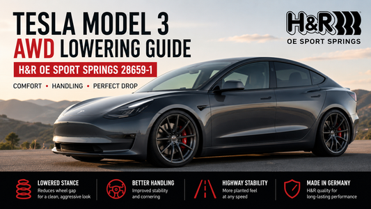 Tesla Model 3 AWD Lowering Guide | H&R 28659-1