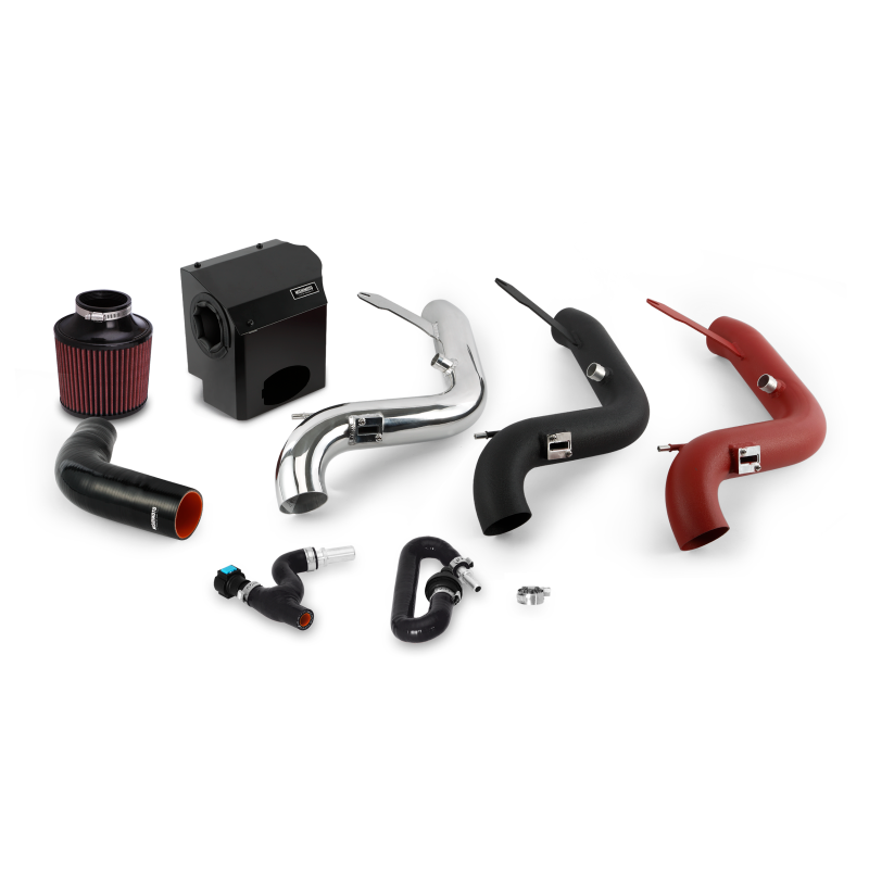Mishimoto 2016 Ford Fiesta ST 1.6L Performance Air Intake Kit - Wrinkle Black - #MMAI-FIST-16WBK