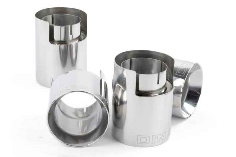 Dinan 20-26 BMW X5 M/X6 M (F95/F96) Valved Axleback Exhaust System - Polished Tips
