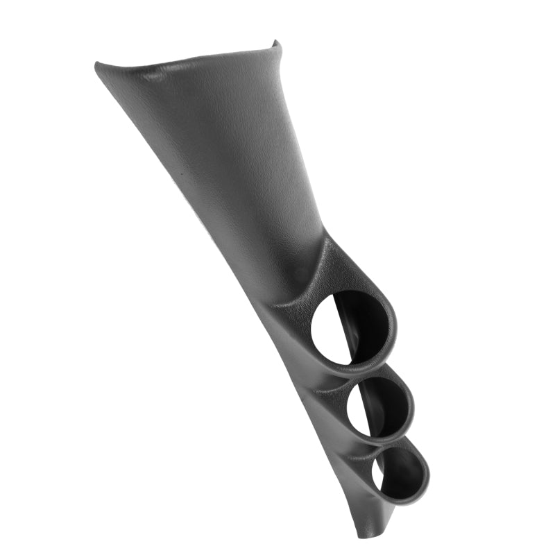 AutoMeter 22133 Black 2-1/16in Triple Full A-Pillar Pod for 2002-2006 Acura RSX