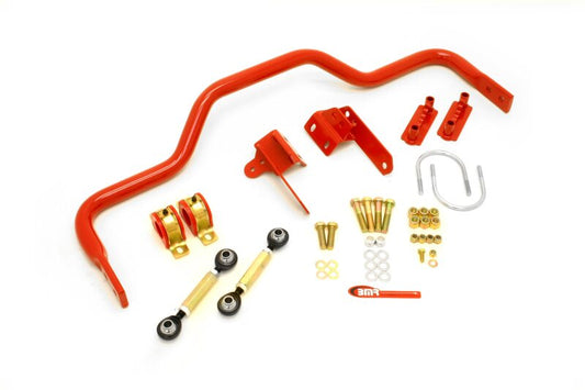 BMR 1982-2002 3rd Gen F-Body with 3.0-3.25in Axles Rear Hollow 1.375in Xtreme Anti-Roll Kit - Red