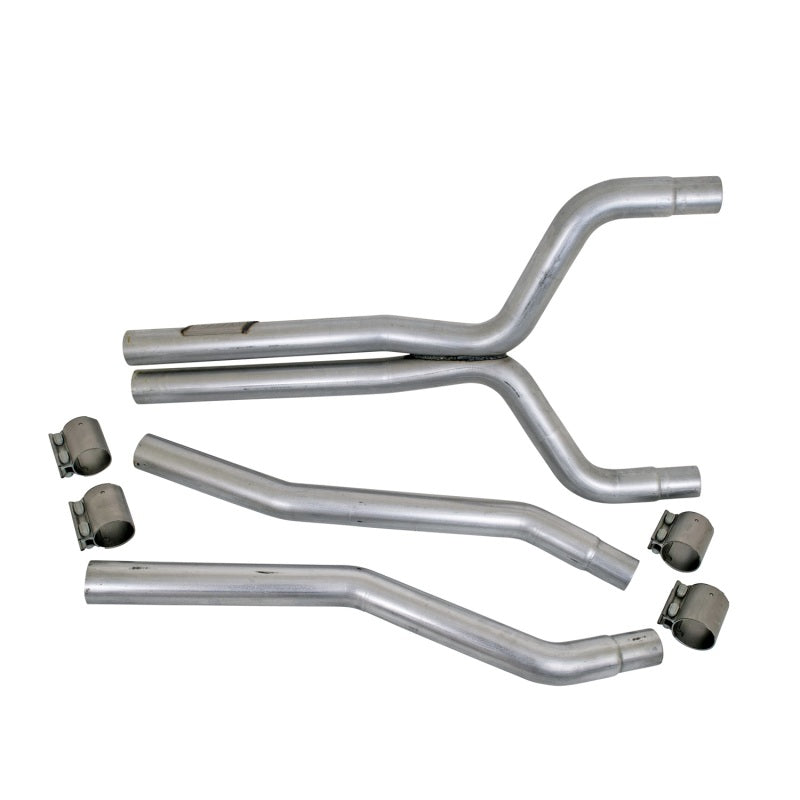 BBK Performance 4023 High Flow After Cat X-Pipe (2-3/4 in) for 2010-2015 Chevrolet Camaro SS Coupe Only
