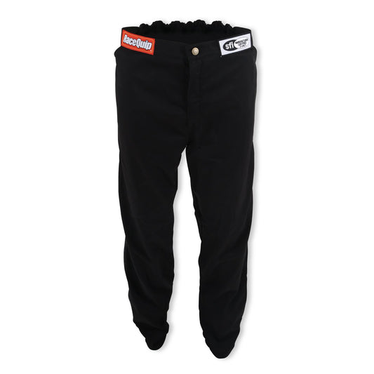 RaceQuip 112003 Black SFI-1 1-Layer Pants Medium