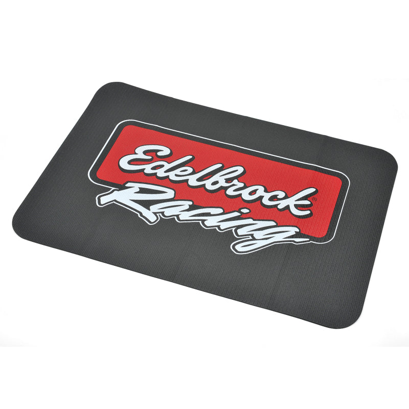 Edelbrock 2324 Fender Cover PVC Foam Non-Slip 34 x 22 in with Logo