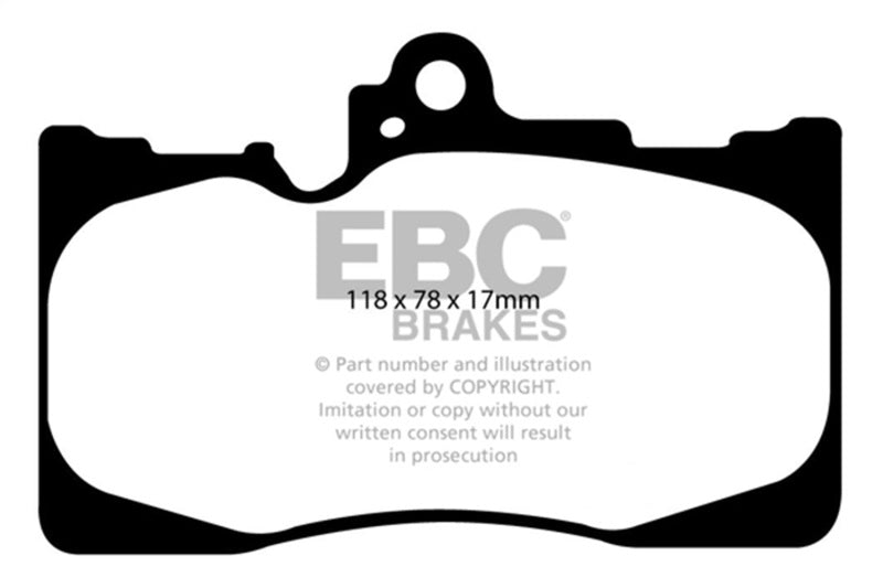 EBC 2016+ Lexus GS200t 2.0T Bluestuff Front Brake Pads DP51589NDX